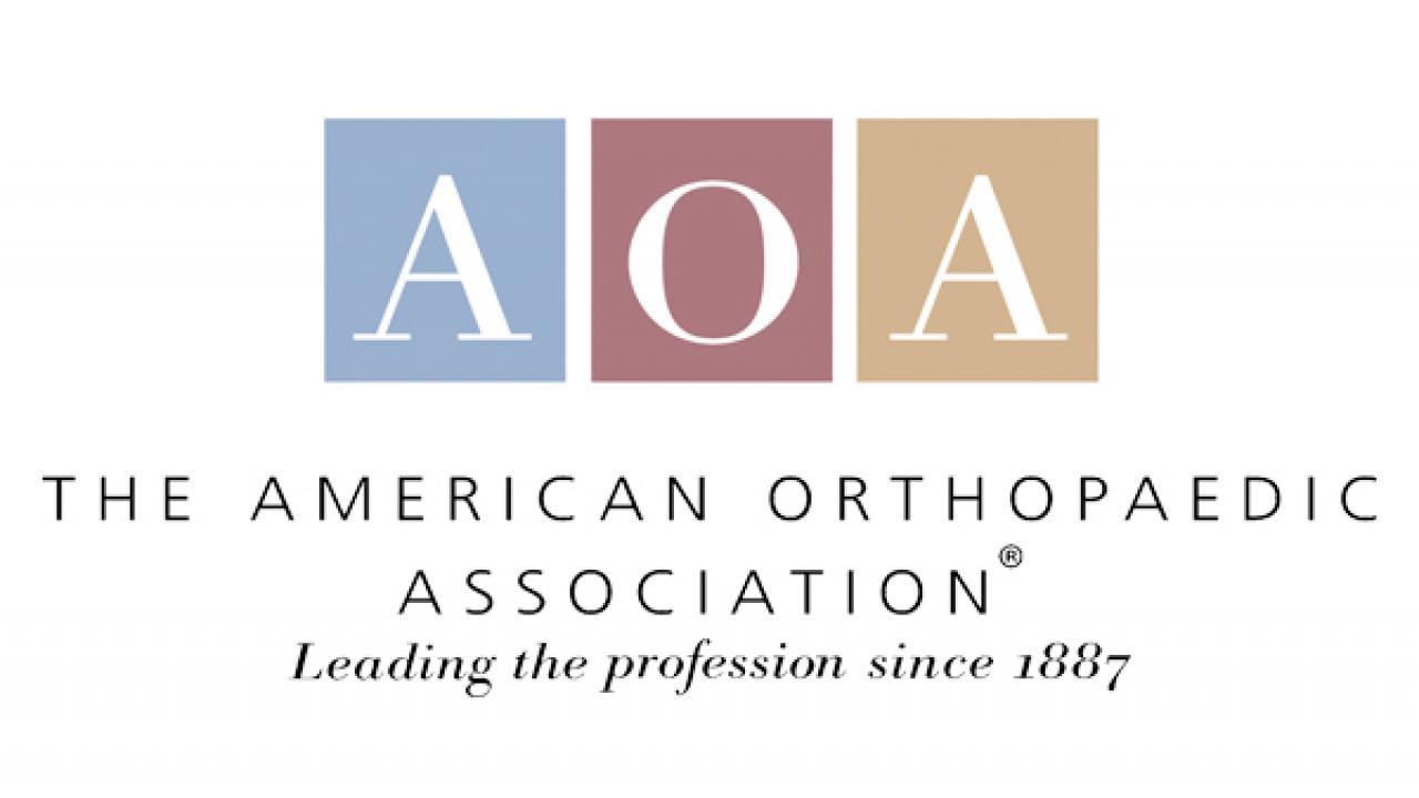 Dr. Chen named as Fellow of the American Orthopaedic Association